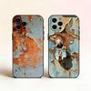 Industrial Style Retro Rusty Phone Case Silicone Soft For IPhone 17 16 15 14 13 12 11 X XR Plus Pro Max Plus