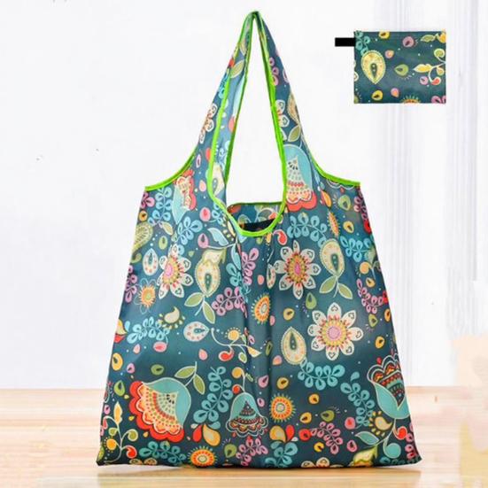 Opvouwbare Boodschappentas Herbruikbare Stof Boodschappentas Schattige Dieren Planten Prints Opvouwbare Draagbare Boodschappentas voor Boodschappen Supermarkt Picknick Reizen Gebruik