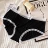 Mid Waist Ice Skin Naked Quick Drying Panties with No Trace Wrapped Around The Buttocks Women’s Panties