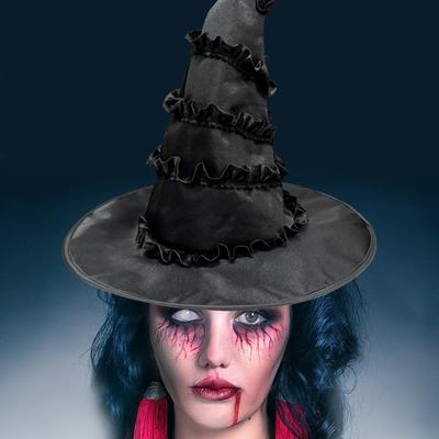 Halloween Wizard Hat Funny Witch Hat Witch Caps Wizard Costume Accessories for Masquerades Party Decor Cosplay Props
