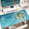 Ny Genshin Impact Skrivebordsmatte Anime Gaming Kul Varka Gaming Musematte Låst Kant Sklisikker Gummi Spillmatte Kontor Tastatur Musematte