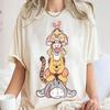 T-shirt Estiva Winnie the Pooh Yk Cappello Minnie Mouse Stampato Cotone Stampato T-shirt Donna Larga Disney