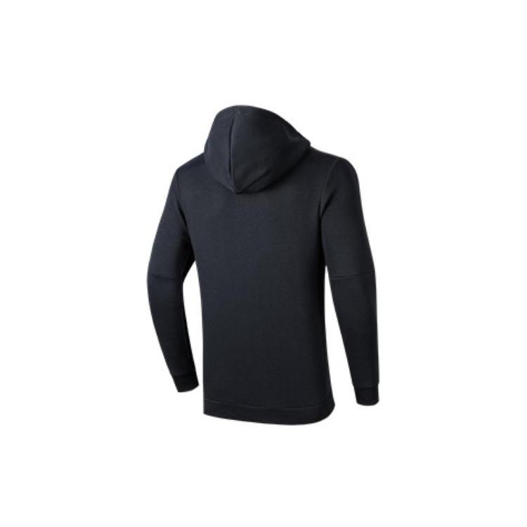 Anta Jackets Men's Black Hooded Moderate Other 152317733-5