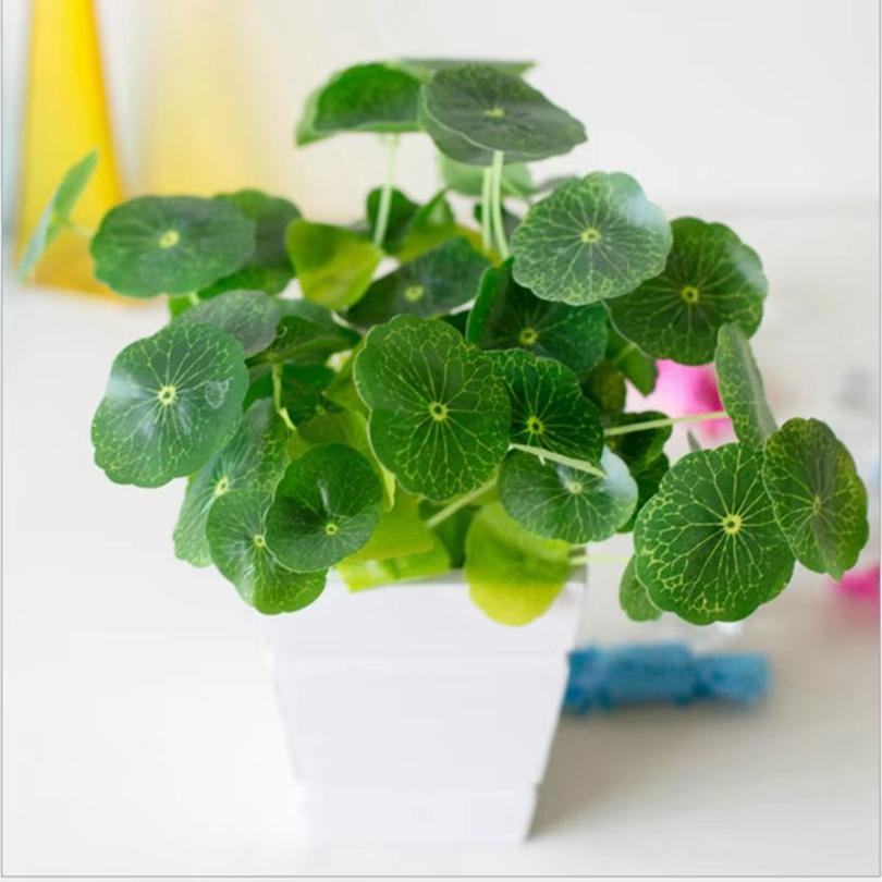 Artificial Plants Lotus Leaf Potting Materials Festival Decorations Household Products Outdoor Pool Aquatic Green Plants Bonsai