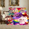 LABUBU Blanket Lightweight Print Throw Blanket For Couch, Bed, Car, A Heartfelt Gift for Your Family and Friends