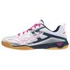 Mizuno Tênis Masculino Wave Kaiserburg 7 Wide Branco Rosa Marinho 81GA222064
