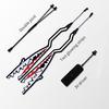 New Motorcycle Helmet Light Riding Signal EL Strip Kit Bar DIY Helmet Led Strip Reflector Cold Light Fil Capacete De Moto Part
