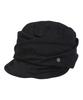 Yunibeosyeolkemiseuteuli Wire Wrinkle Poly Black Marine Cap