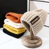 Autumn and Winter Letter Woolen Hats Female Korean Fashion Warm Knitted Cap Ear Protection Hats