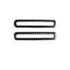 For Ford Mustang 15-17 Carbon Fiber Car Door Air AC Outlet Vent Molding Cover Trim Sticker Car Styling Auto Accessories Decals