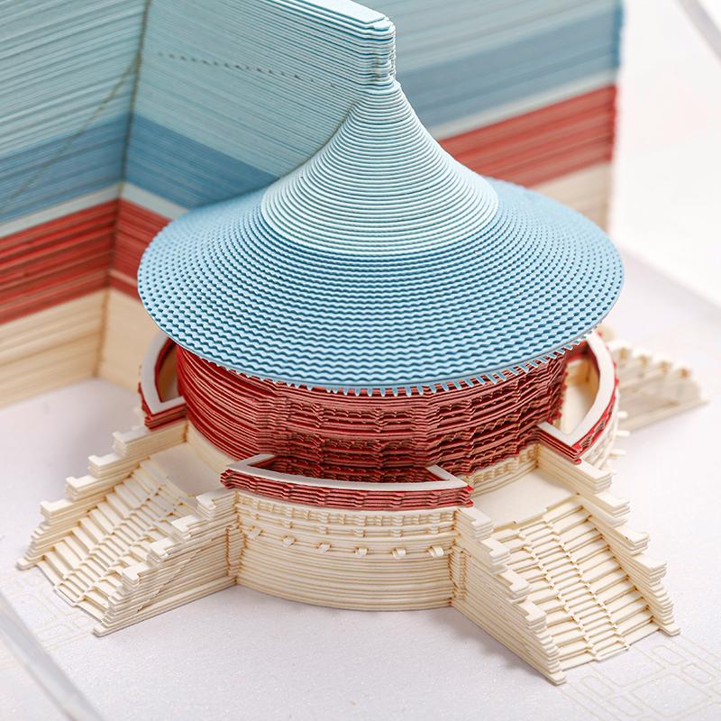 Custom 3D Art Paper Notepad Creative Stationery Souvenir Gift for Home Decoration Loose Leaf Sales Cultural Creative Store