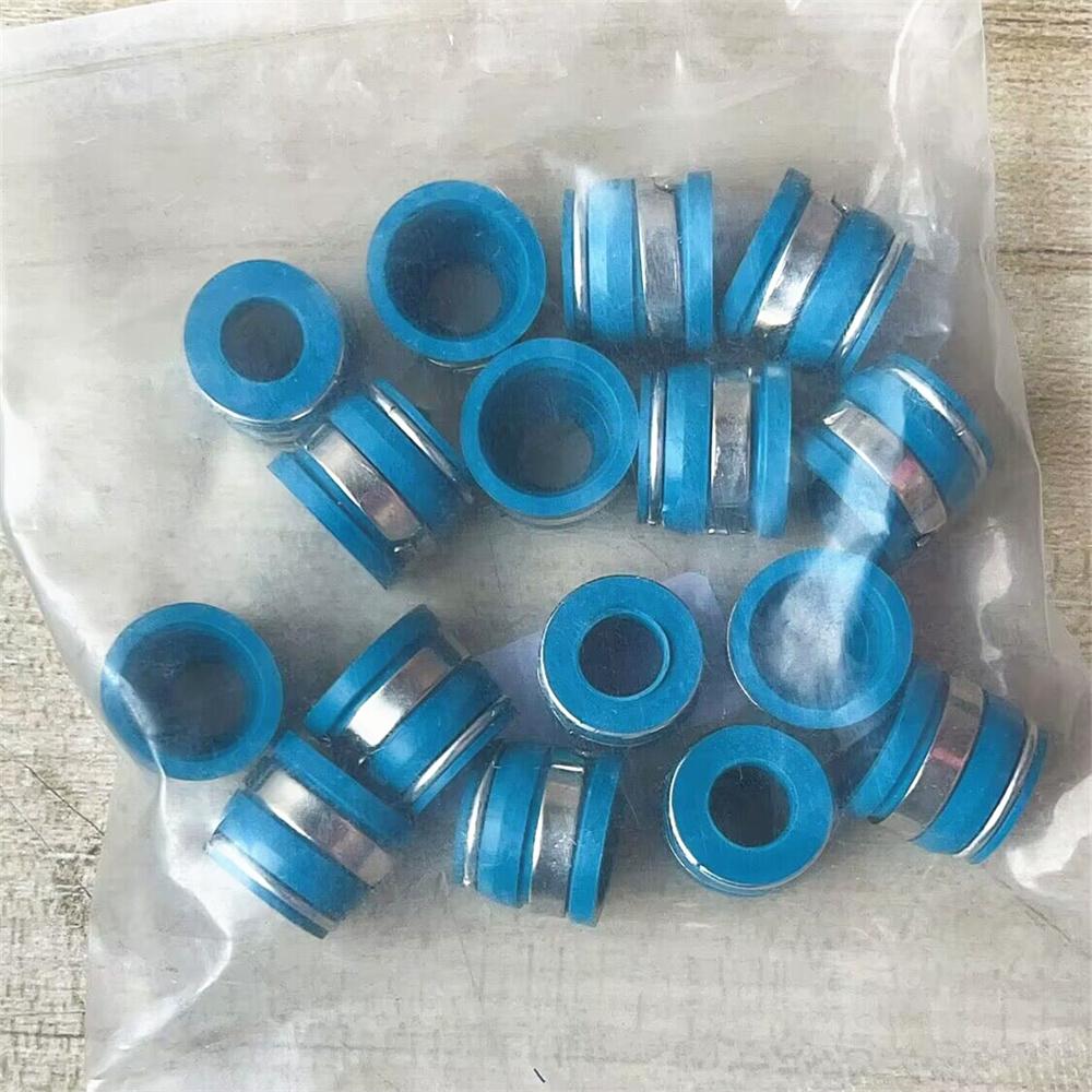 16 Stück Passend für SBC BBC SBF BBF 11/32" X .500" Ventilschaft-Öldichtungen Satz