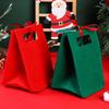 2PCS Thickened New Year Gift Bag Felt Cloth Felt Candy Pouch Christmas Gift Bag  Family Gathering