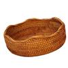 Traditional Handcrafted Fruit Basket Bread Storage For Countertop Home