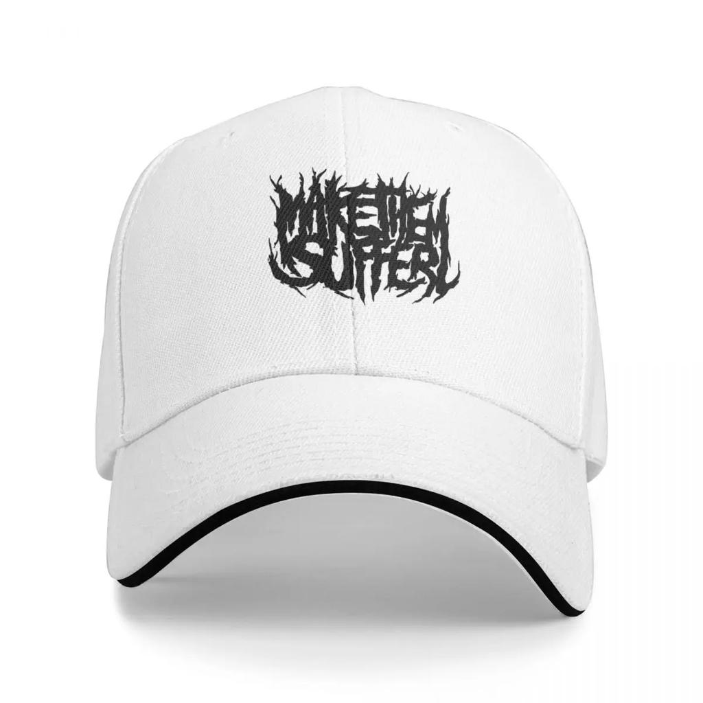 MAKE THEM SUFFER Baseball Cap Golf Hat Military Tactical Cap Luxury Caps Unisex Caps WoUnisexs