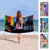 M-MoonS Anime S-SailorS Microfiber Blanket Quick Drying Beach Towels Oversized Printing Super Absorbent Pool Towel Blanket