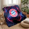 Bayern München Thema deken Zachte Flanellen Deken Pluche Plaid Deken Gezellige Bank Bed Deken voor Huisdecoratie