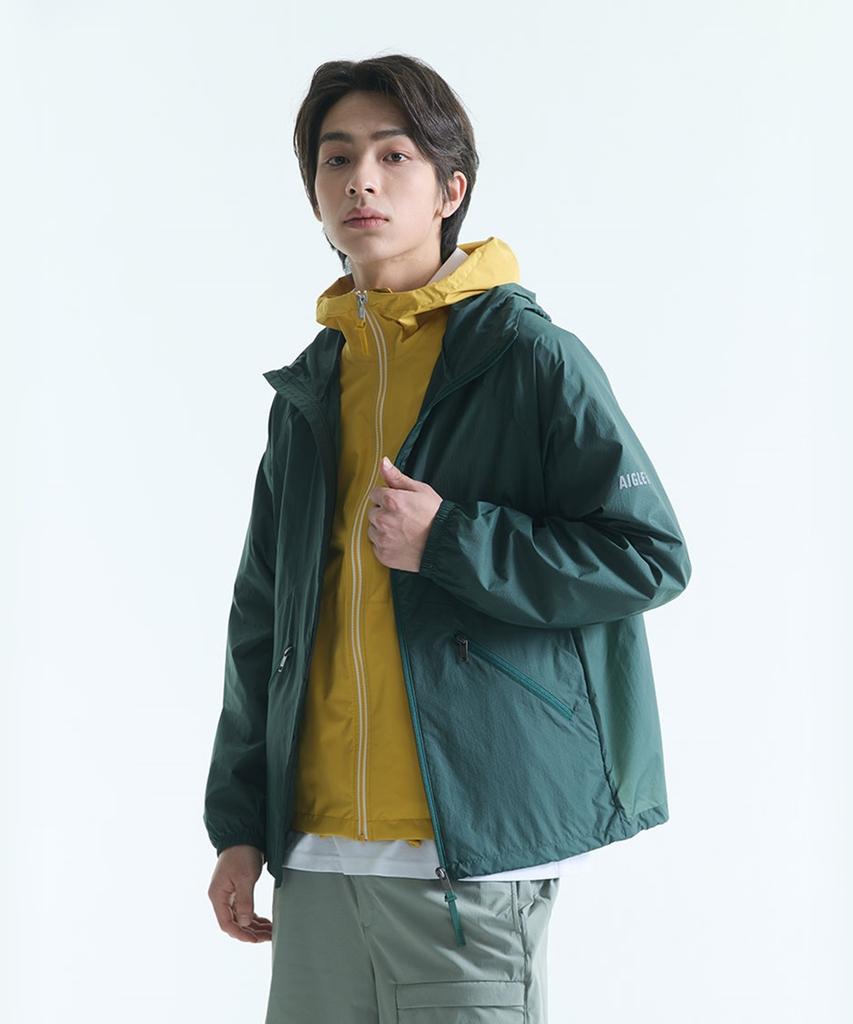 Aigle Ultralight Ripstop Short Hoodie Jacket Aas26Mout013Gato
