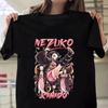 Popular Anime Printed T-shirt for Women's Summer Casual Short Sleeved Round Neck Top, Fashionable T-shirt