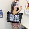 Large Capacity Cross-Border Japanese Anime Ita Bag with Bow Ribbon - Single Shoulder and JK Tote Style