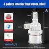 1/2"3/4"Automatic Water Level Control Valve Tower Floating Ball Valve Installed Inside The Tank Plug-In Free Inlet And Outlet