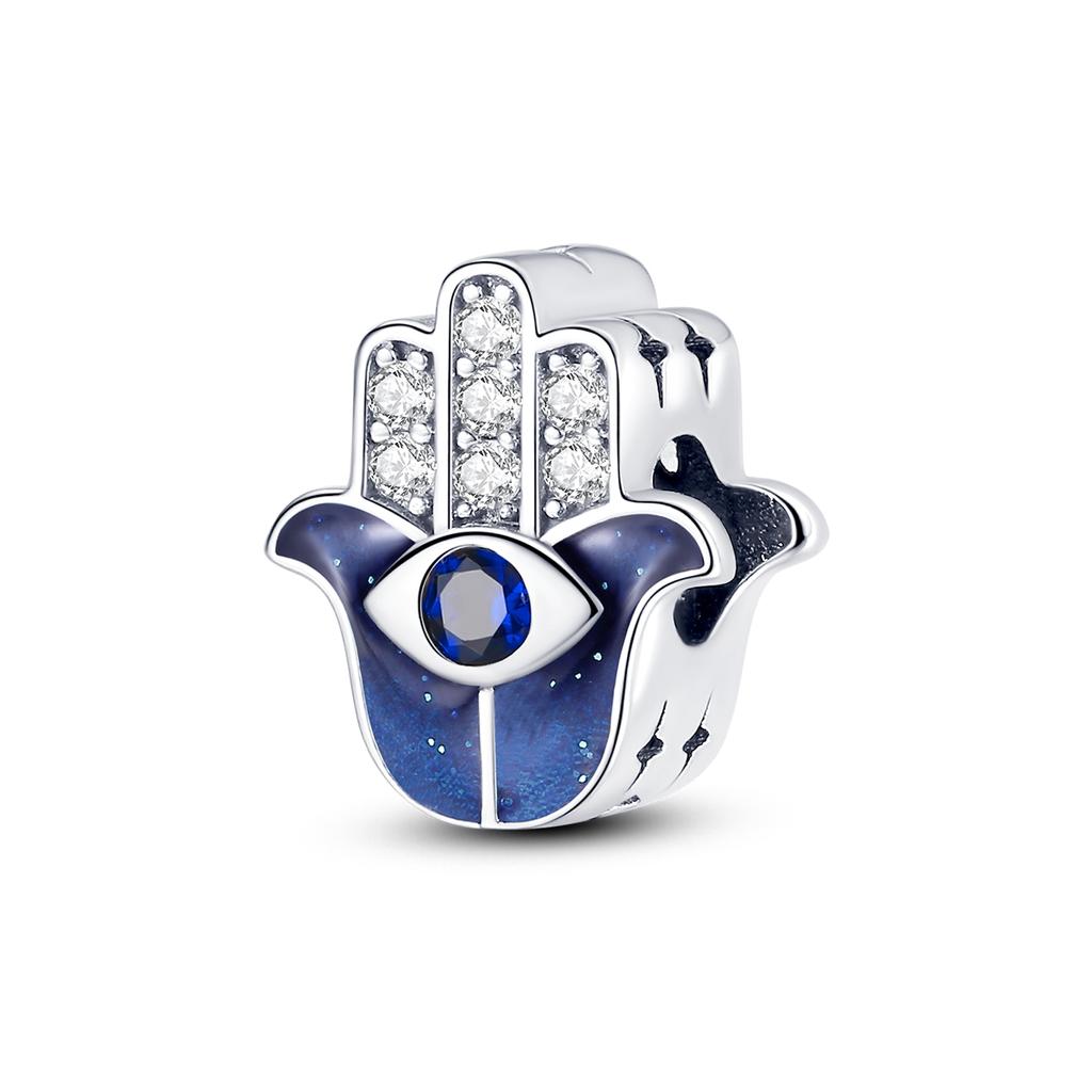 copper Plated Religion Virgin Mary Devils Eye Charm Bead Charms Jesus Charm Compatible With Authentic Bangle Bead Charms Pendent Dangle Bracelets Do
