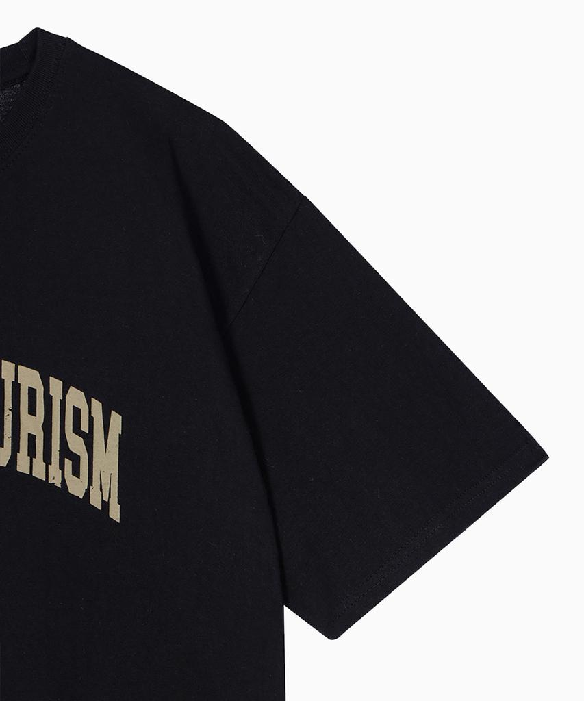 FREEMARIO Tourism Arch Logo T-Shirt [Black]