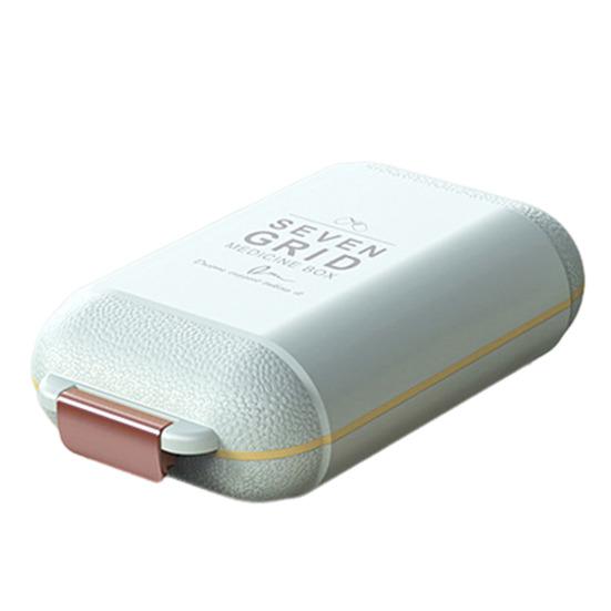 Pill Dispenser Storage Box Large Capacity Multiple Compartments Small Medicine Divider Portable