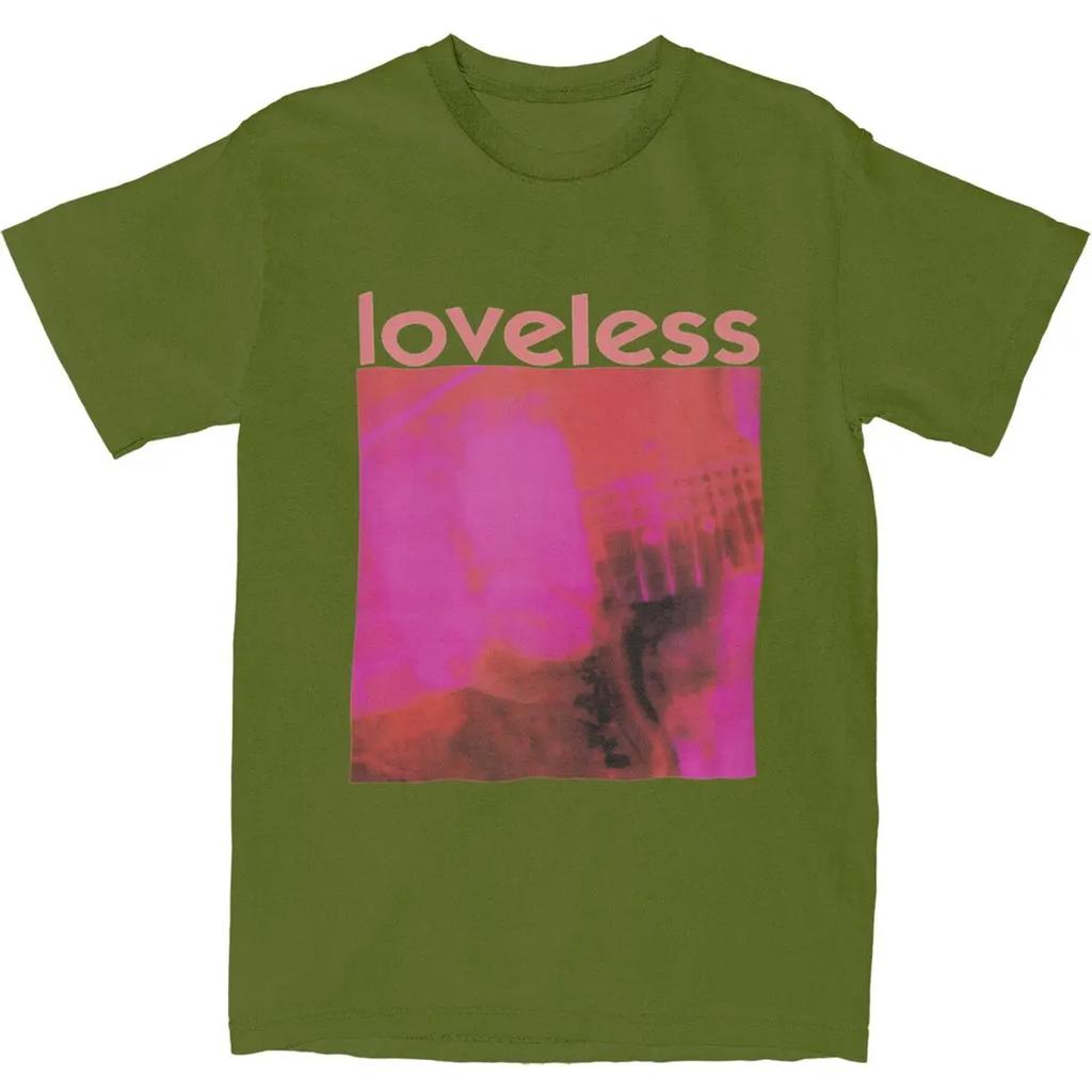 Bawełniana koszulka męska damska My Bloody Valentine Loveless Koszulki Top T-shirt Ubrania Nowość koszulki dla mężczyzn