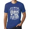 Men's Vintage Year Graphic T-shirt Gift 1996