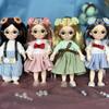 Clothes For Dolls 16-18 Cm Bjd Ob11 Doll Clothes Dress 1/12 Doll Accessories Suit Dress Up For Girls Toy Gift