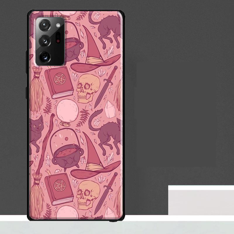 Magic Witch Witchcraft Case For Samsung Galaxy S24 Ultra S23 S22 S21 S25 Ultra S9 S10 S20 Plus S25 FE Phone Cover