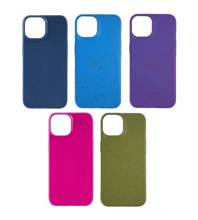 Biodegradable Case - iPhone 13 - Navy Blue - Ecological