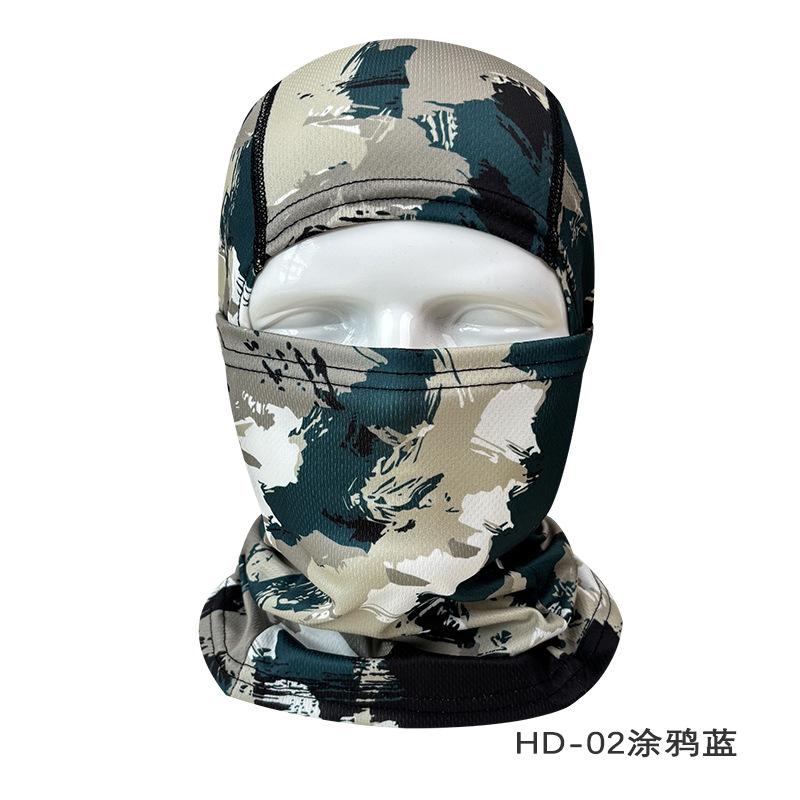 Multicam Camouflage Tactical Balaclava, Full Face Cover Scarf for Cycling, Hunting & Outdoor Use