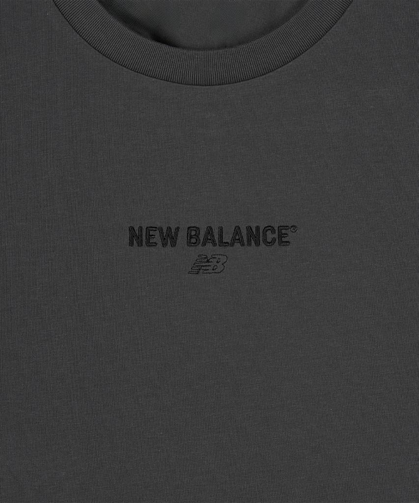 Nyuballanseu Nbneg21403 / Uni Essential Center Logo Short Sleeve T-Shirt (Charcoal)