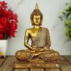 25 Centimetre Meditating Sitting Buddha Statue Showpiece Idol Home Decor Items for Living Room and Gifts