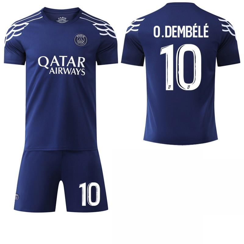 2024-25 Baolan Nr. 7 Mbabpe 10 Dembele Voetbalshirt Set 30 Parijs Drie Uitwedstrijden