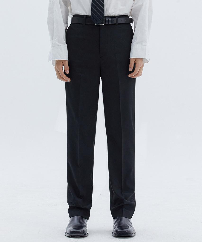 TRIP LE SENS Custom Formal Straight Slacks_Gray