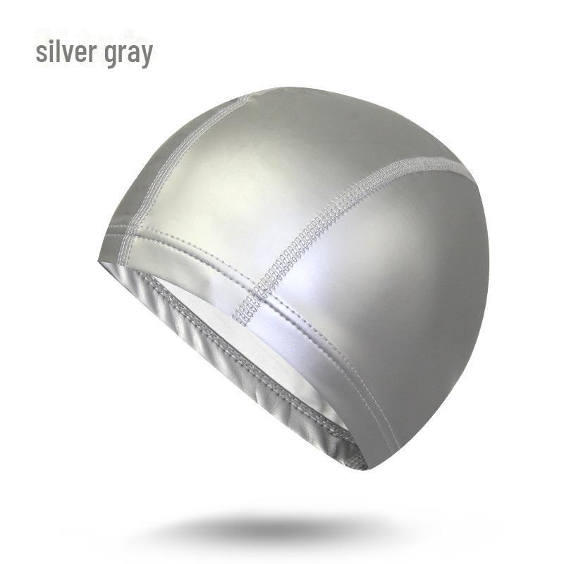 Waterproof High Elastic Unisex Swimming Cap with Ear Protection for Long Hair