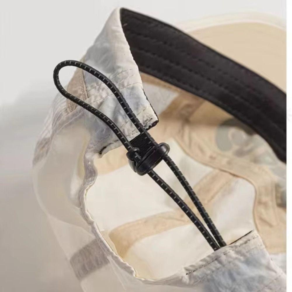Retro 5-panel Quick-drying Baseball Cap Sun Protection Mesh Running Caps Men and Women