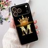For Apple iPhone 17 Pro Max Case New Crown Letters Cover Soft Slim Phone Case For iPhone 17 Air iPhone17 Pro Max Back Cover Bags