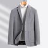 Spring Autumn Casual Suit  Tailor-made    Trendy Fashion Men's Woolen Blazer Coat Clothing Plus Size