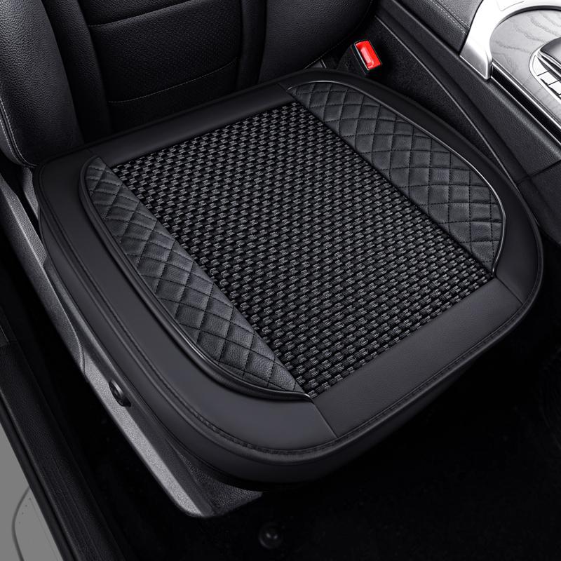 Universal PU Leather Ice Silk Car Seat Covers Cushion for VW Polo Golf Passat CC Touran Tiguan Toureg Touareg T-ROC