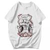 Men T Shirt Anime Chainsaw Man Makima Cotton Y2K Graphic Quality Unisex Tops T Shirts