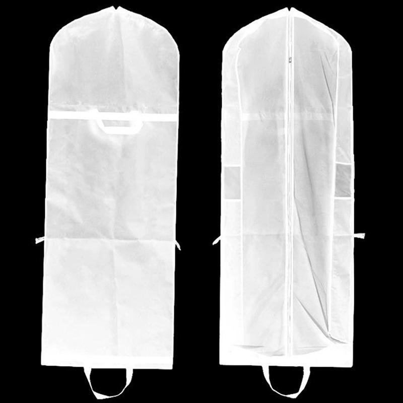 Wedding Dress Dust Cover Gown Dustproof Cover Foldable Clothes Storage Bags