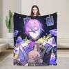 Kamishiro Rui Flannel Blankets Super Warm Throw Blanket for Bedroom Travel Novelty Bedspread Sofa Bed Cover