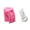 Dog Silicone Candle Molds for Candle Soap Fondant Silicone Molds for Chocolate Cake Baking Cement Clay Silicone Molds