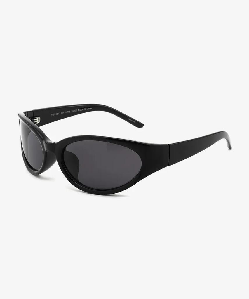 Seutailwokeu Black Cat-Eye Style Work Tr90-22 C1 Style Work Sunglasses