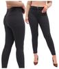 Spodnie Jeans Damskie Rurki Jeansy Wysoki Stan 42