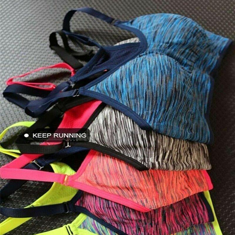 Sutien Sport Femei Ultra-Ușor cu Burete și Bretele Reglabile pentru Yoga și Fitness
